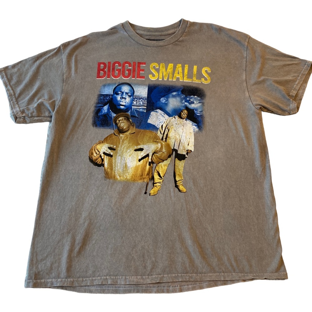 Notorious BIG Biggie Smalls Rapper Graphic Tee T-Shirt NWOT XL extra large